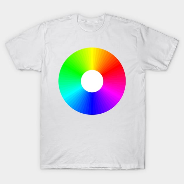 Color wheel RGB T-Shirt by DeeDeeCro